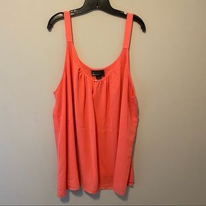 Coral Flowy camisole from Lane Bryant 28w